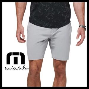 Travis Mathew The Eco Collection Lifestyle Performance Tech Chino Shorts Size 36
